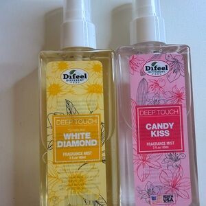 Deep Touch Fragrance Mist Set - White Diamond & Candy Kiss